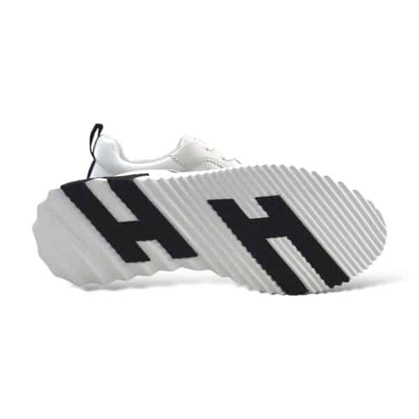 Hermes Bouncing 39 EU White/Black Sneakers - Image 2