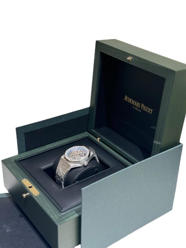 Royal Oak Double Balance 37mm 15467BC.OO.1256BC.01 Openworked White Gold - Image 5