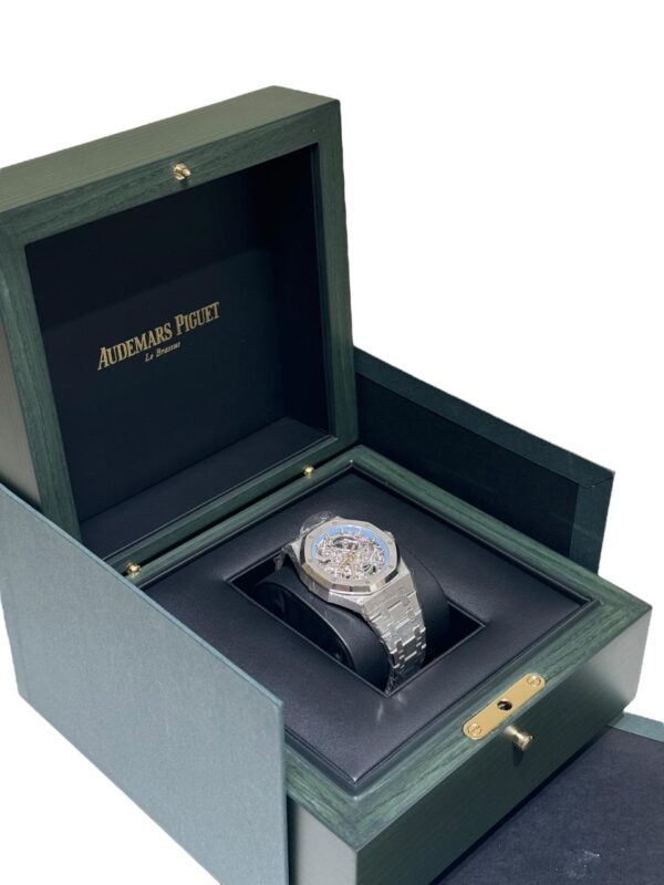 Royal Oak Double Balance 37mm 15467BC.OO.1256BC.01 Openworked White Gold - Image 6