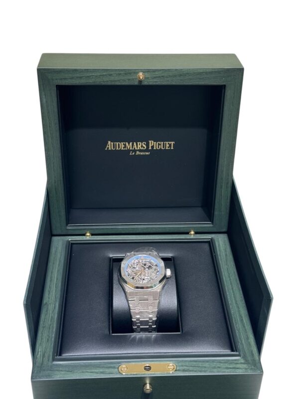 Royal Oak Double Balance 37mm 15467BC.OO.1256BC.01 Openworked White Gold - Image 4