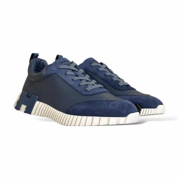 Hermes Bouncing 42 EU Bleu Turquin Sneakers