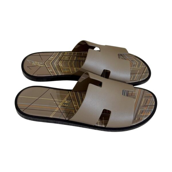 Hermes Izmir 42 EU Etoupe Sandals - Image 3