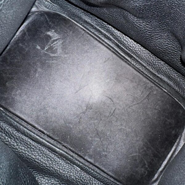 Hermes Lindy 30 Black Clemence PHW - Image 10