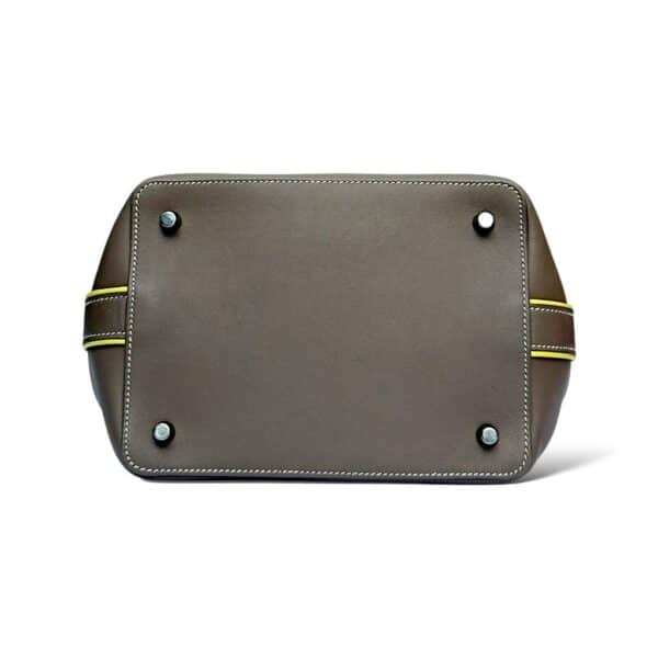 Hermes Tool Box 20 Etoupe/Lime Swift PHW - Image 3