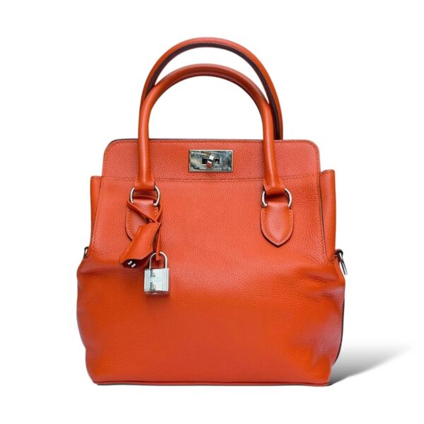 Hermes Tool Box 20 Orange Clemence PHW - Image 2