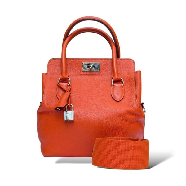 Hermes Tool Box 20 Orange Clemence PHW