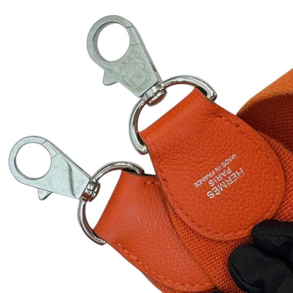 Hermes Tool Box 20 Orange Clemence PHW - Image 10