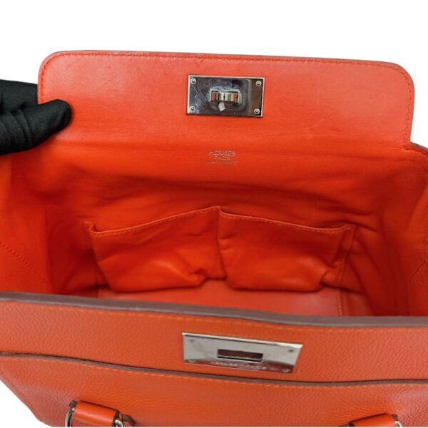 Hermes Tool Box 20 Orange Clemence PHW - Image 13