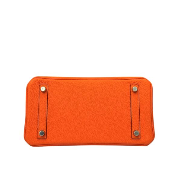 Hermes Birkin 25 Orange Minium Togo PHW - Image 6