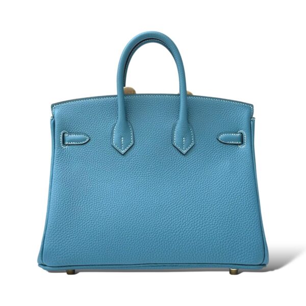 Hermes Birkin 25 Bleu Jean Togo GHW - Image 4