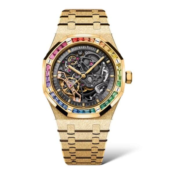Audemars Piguet Royal Oak 41mm Frosted Gold Double-Balance Wheel Openworked