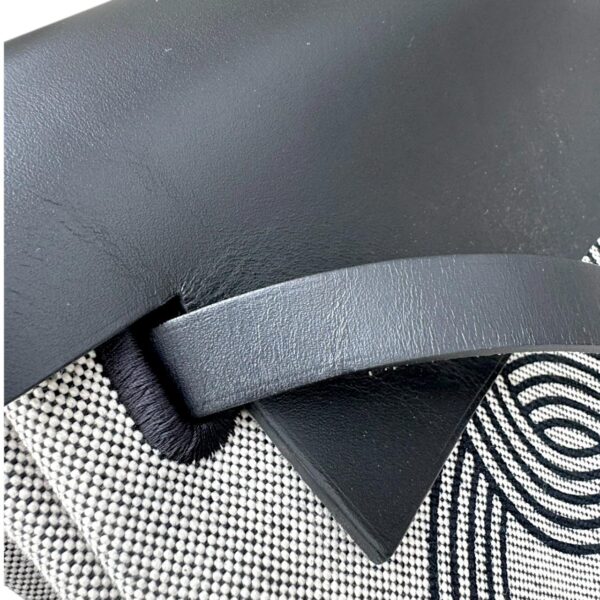 Hermes Herbag Zip 50 Cabine écru/ beige/gris Meyer/noir Bag - Image 11