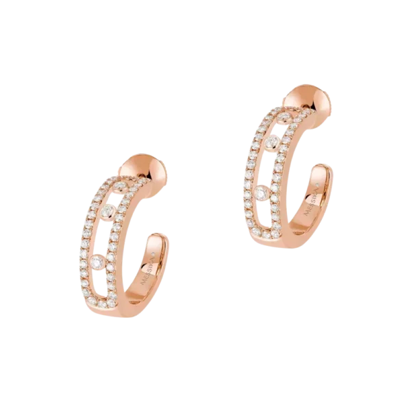 Messika Move Pavé Hoop Earrings