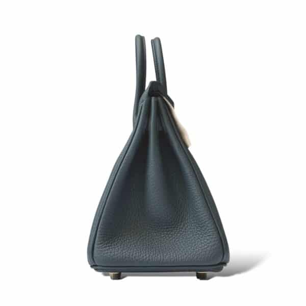 Hermes Birkin 25 Vert Fonce Togo GHW - Image 3