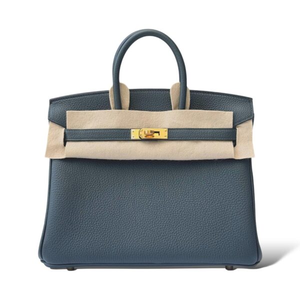 Hermes Birkin 25 Vert Fonce Togo GHW