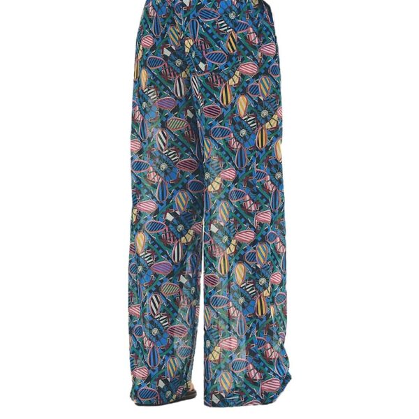 Hermes En Roue Libre Bleu Azur Beach Pants 40 - Image 2