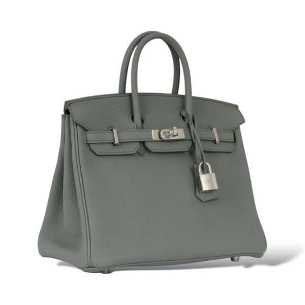 Hermes Birkin 25 Vert Amande Togo PHW - Image 2