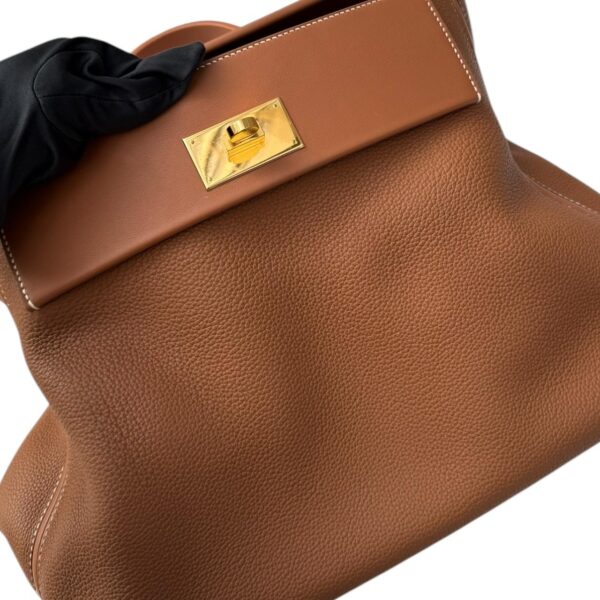 Hermes 2424 35 Gold Taurillon/Swift GHW - Image 8