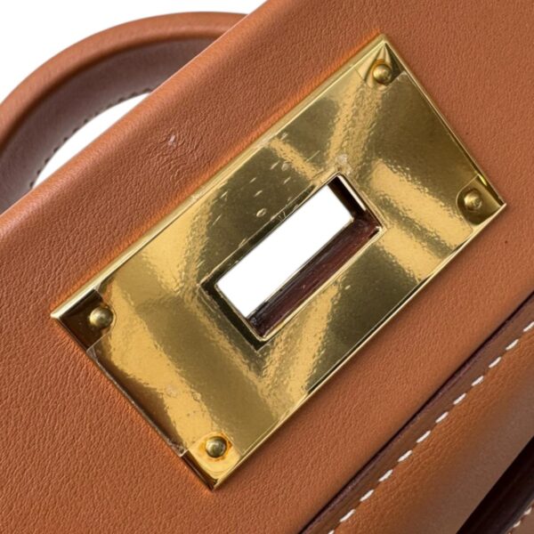 Hermes 2424 35 Gold Taurillon/Swift GHW - Image 11