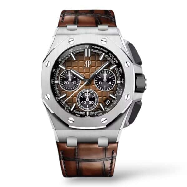 Audemars Piguet Royal Oak 43mm 26420ST.OO.A828CR.01 Offshore Stainless Steel Alligator Strap