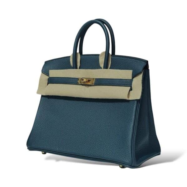 Hermes Birkin 25 Bleu de Prusse Togo GHW - Image 5