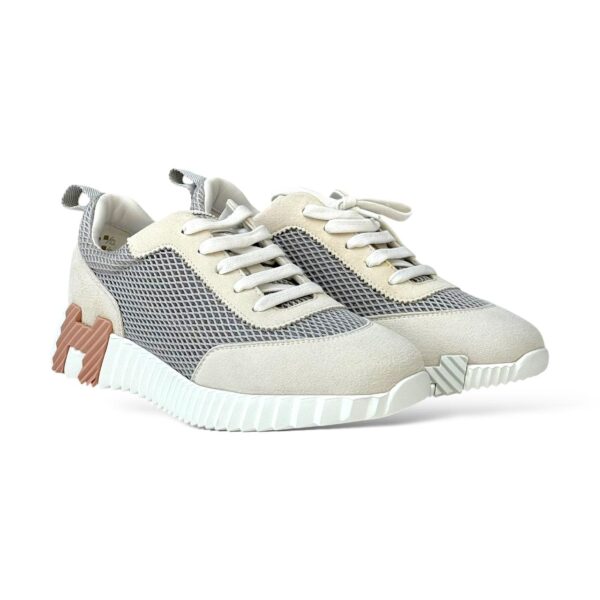 Hermes Bouncing 38 EU Gris Lulea/Blanc Sneakers