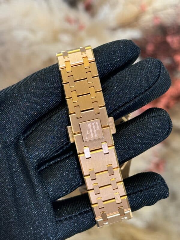 Audemars Piguet Royal Oak 26315OR.ZZ.1256OR.01 Chronograph Rose Gold Diamond-Set Bezel - Image 3