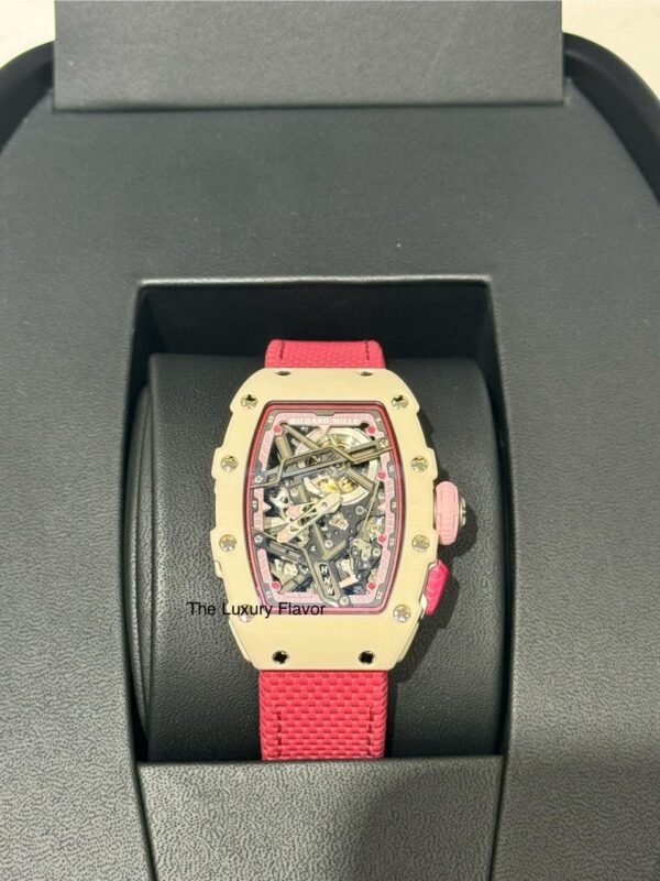 Richard Mille 07-04 Burgundy and Beige - Image 6