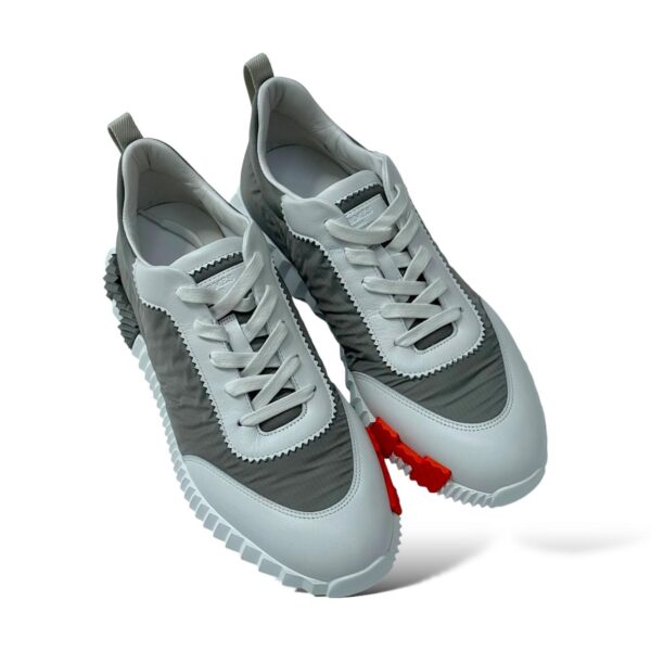 Hermes Bouncing 42 EU Etoupe/Blanc - Image 2