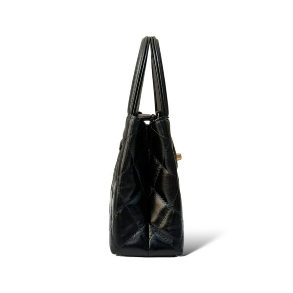 Chanel Nano Bag Black GHW - Image 4