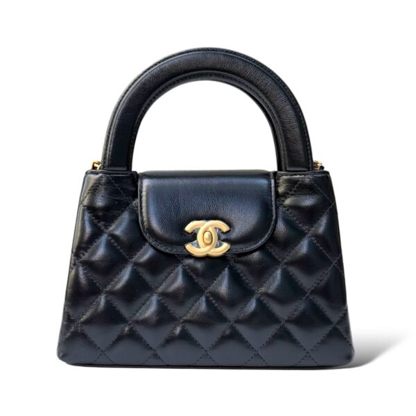 Chanel Nano Bag Black GHW