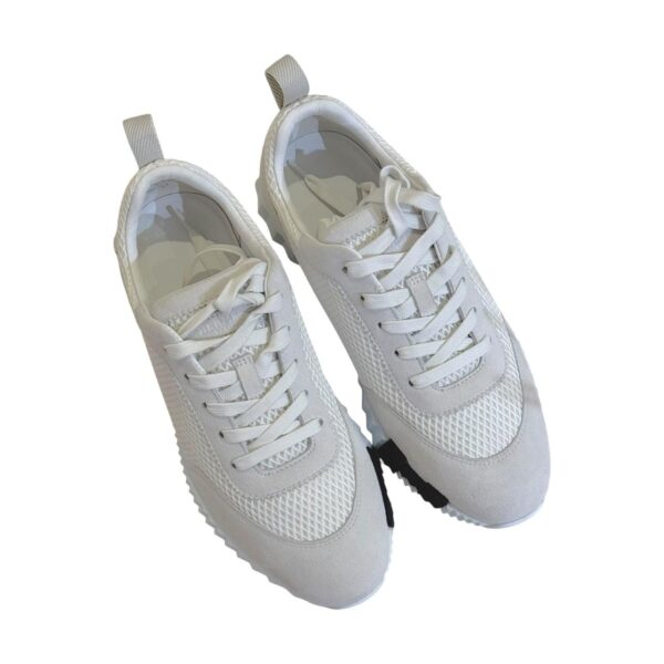 Hermes Bouncing 37 EU Blanc Sneakers - Image 4