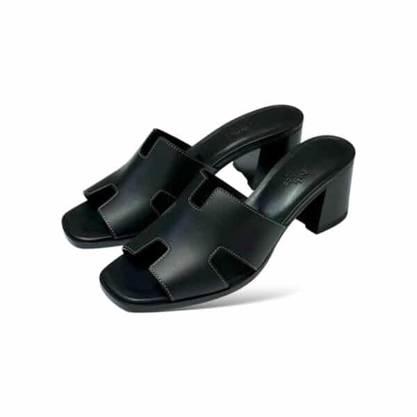 Hermes Helia 60 Sandal Black 40 EU - Image 4