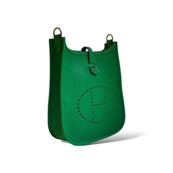 Hermes Mini Evelyne Bamboo Clemence PHW - Image 3