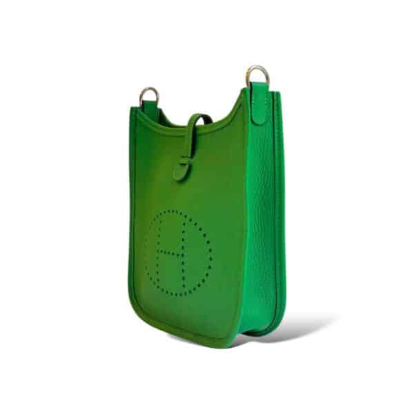 Hermes Mini Evelyne Bamboo Clemence PHW - Image 6