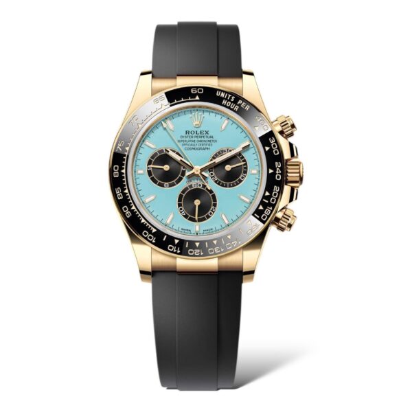 Rolex Cosmograph Daytona 40mm 126518LN Yellow Gold Oysterflex Bracelet