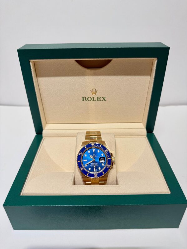 Rolex Submariner Date 41mm Yellow Gold Blue Dial 126618LB - Image 3