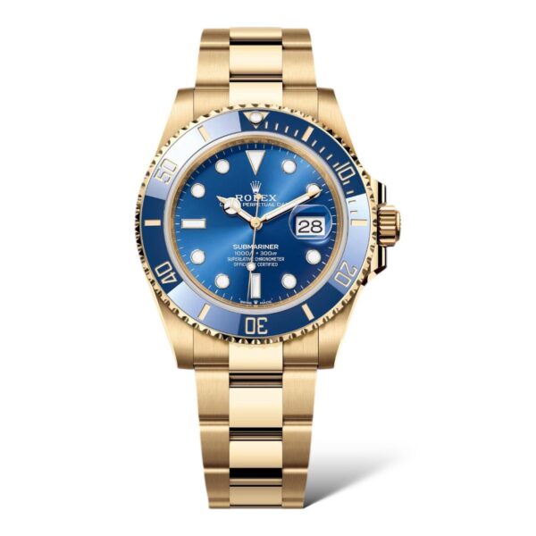 Rolex Submariner Date 41mm Yellow Gold Blue Dial 126618LB