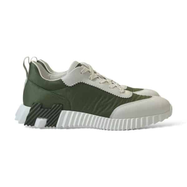 Hermes Bouncing 42.5 EU Matcha Sneakers - Image 2