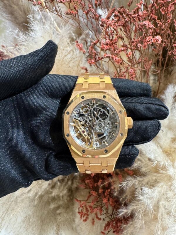 Audemars Piguet Royal Oak 37mm 15467OR.OO.1256OR.02 Double Balance Openworked Dial - Image 2