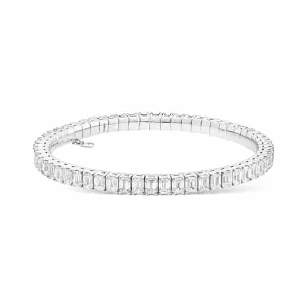 WEMPE Spotlight 18k White Gold & Titanium Bracelet