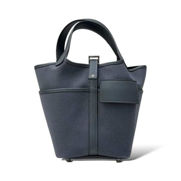 Hermes Picotin 18 Gris Misty Cargo PHW