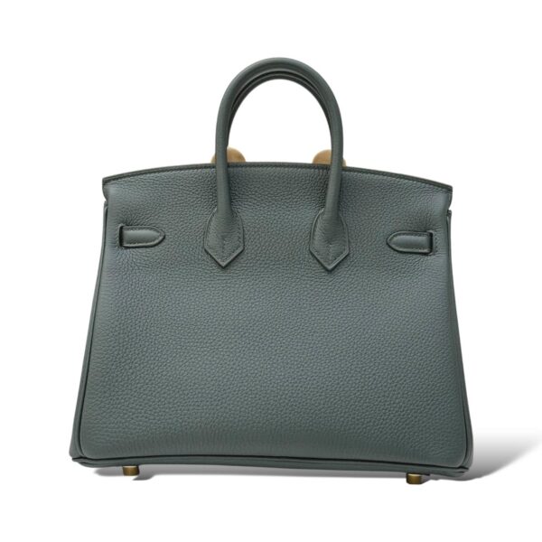 Hermes Birkin 25 Vert Mangrove Togo PBHW - Image 4