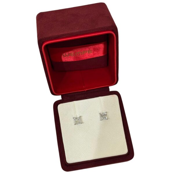 WEMPE One Promise Ear Studs 18k white gold and Diamonds Earrings - Image 2