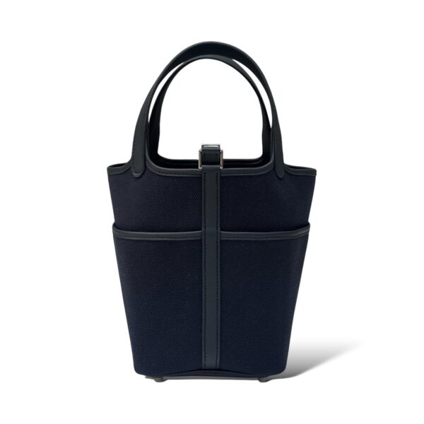 Hermes Picotin 18 Black Cargo PHW - Image 2