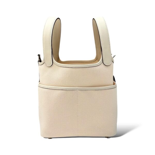 Hermes Picotin 18 Ecru/Nata Cargo PHW - Image 3