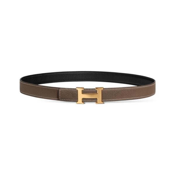 Hermes Mini Constance belt buckle & Reversible leather strap 24 mm